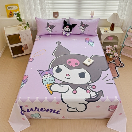 91家纺网 家纺一手货源 找家纺 （总）名兮2025新款大版经典奥特曼三丽鸥三件套全棉纯棉床单