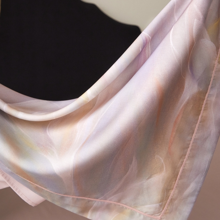 91家纺网 家纺一手货源 找家纺 金奇达家纺 2025新款竹玉清丝四件套-雅韵【标准号全网控价（折后券后）不低于元228元】 绚烂春日-粉