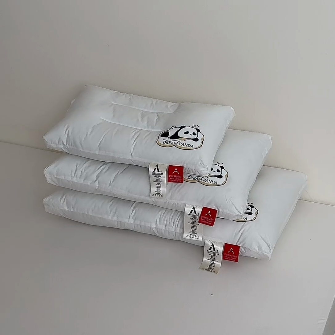 91家纺网 家纺一手货源 找家纺 （总）羽凡居 2025新款A类全棉熊猫枕枕头枕芯