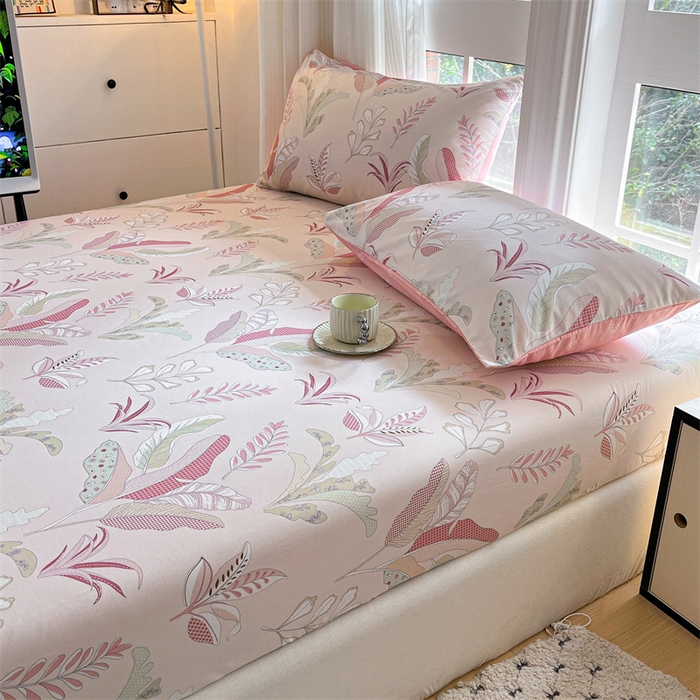 91家纺网 家纺一手货源 找家纺 （总）宝士康家纺 2025新款10A抗菌全棉印花床笠