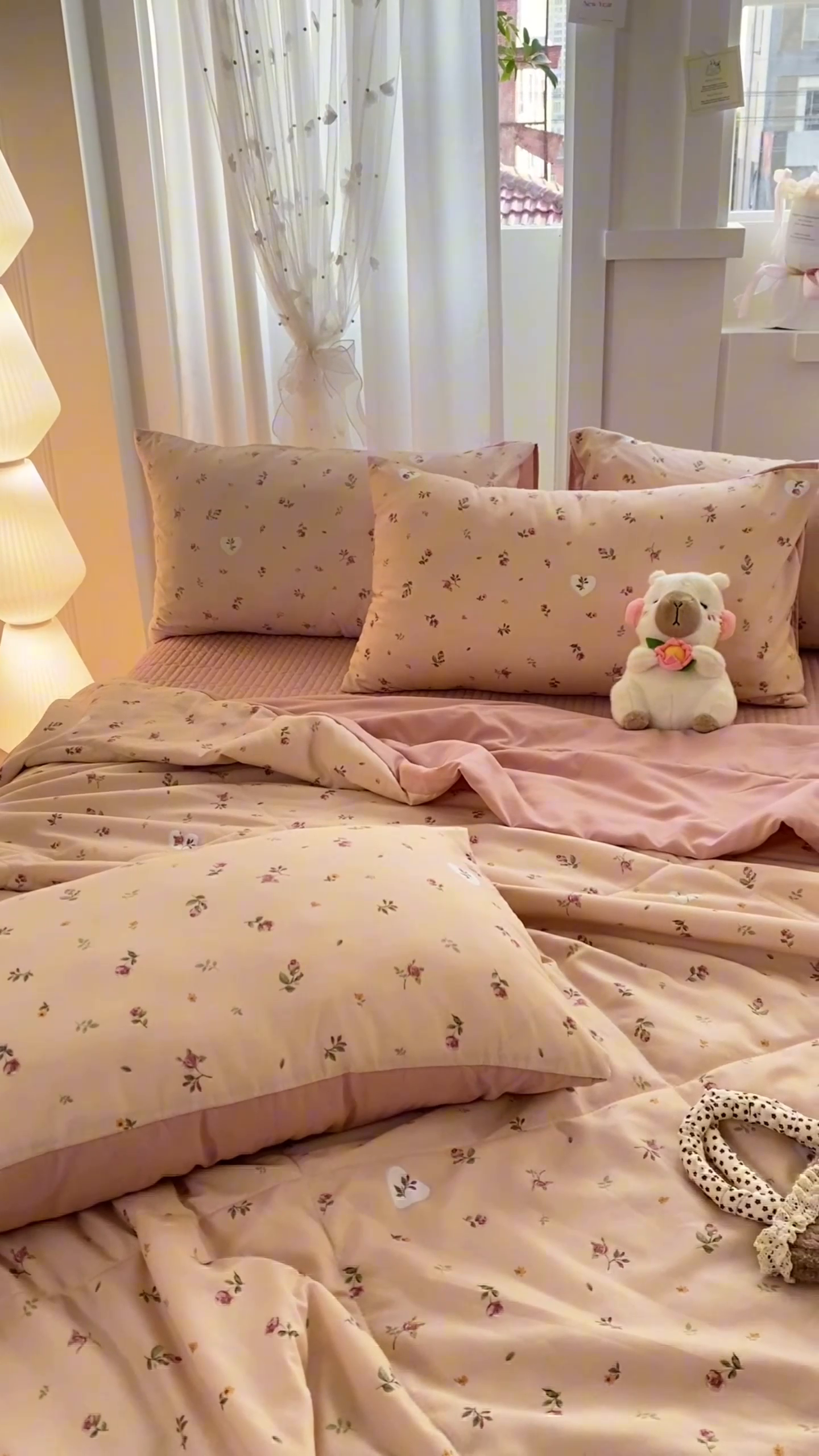 91家纺网 家纺一手货源 找家纺 2025新款针织双层纱夏被床盖四件套单夏被单床盖单品 莫奈花园