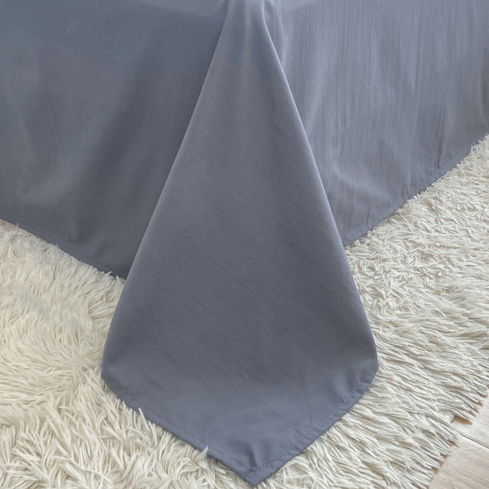 91家纺网 家纺一手货源 找家纺 爱彼家纺 2025新款小碎花水洗棉法式夏被四件套 糯糯棉法式夏被-水墨花园