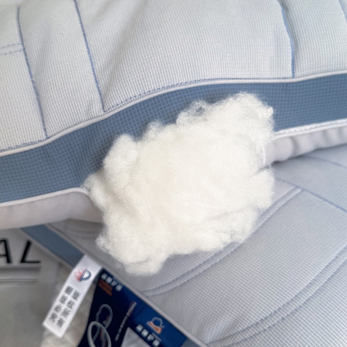 91家纺网 家纺一手货源 找家纺 伟邦枕芯 2025新款0压深睡决明子枕头枕芯 灰色48*74cm/只