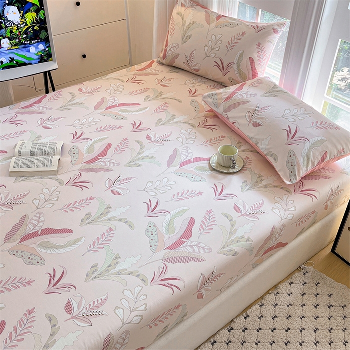 91家纺网 家纺一手货源 找家纺 （总）宝士康家纺 2025新款10A抗菌全棉印花床笠