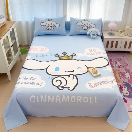 91家纺网 家纺一手货源 找家纺 （总）名兮2025新款大版经典奥特曼三丽鸥三件套全棉纯棉床单