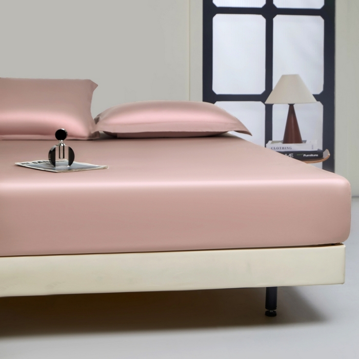 91家纺网 家纺一手货源 找家纺 秀色家纺 2024新品 A类100支双股长绒棉单品床笠 梦易-琳蕴储