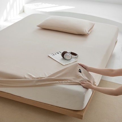 91家纺网 家纺一手货源 找家纺 （总）2025新款A类40S全棉糯感大雁纹提花单品床笠