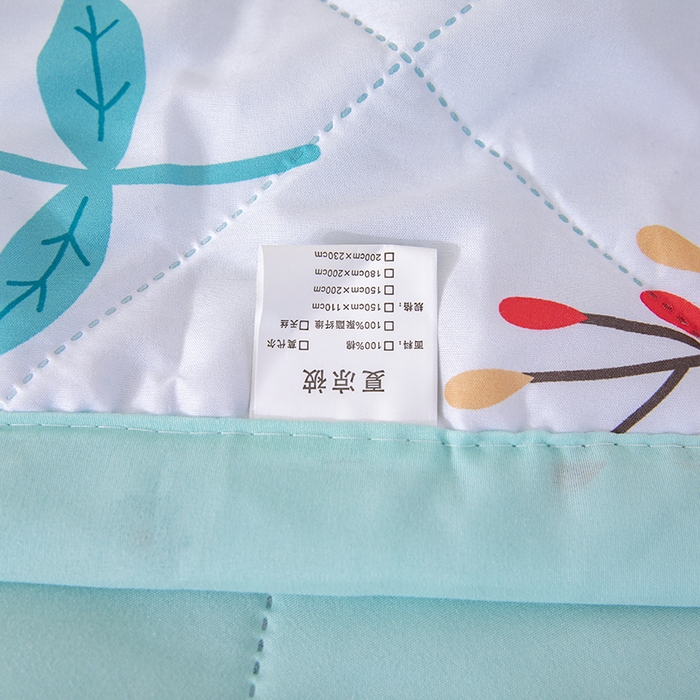 91家纺网 家纺一手货源 找家纺 富艺隆 2025新款超声波亲肤绒夏被夏凉被直播爆款超声波夏被空调被 春语