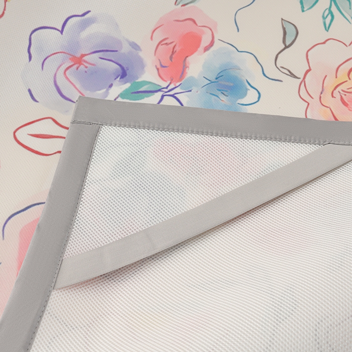 91家纺网 家纺一手货源 找家纺 简一 2025新款A类碳光印花数码冰丝凉席系列-床单款 玫瑰乐园