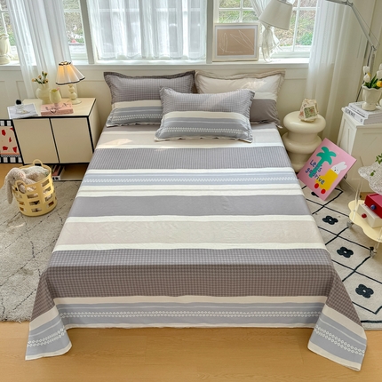 91家纺网 家纺一手货源 找家纺 （总）红粉佳人家纺 2025新款12868纯棉系列全棉单床单