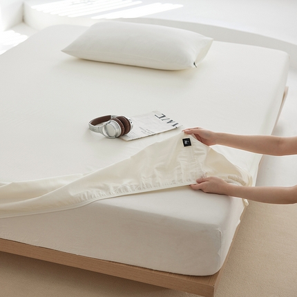 91家纺网 家纺一手货源 找家纺 （总）2025新款A类40S全棉糯感大雁纹提花单品床笠