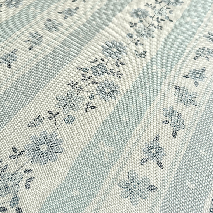 91家纺网 家纺一手货源 找家纺 格真2025新款简约印花冰藤席席子凉席 一路繁花-兰