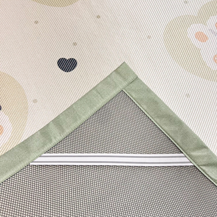 91家纺网 家纺一手货源 找家纺 慕尚家纺 2025新款数码印花床席床笠款冰藤席 床席款-兔卷卷