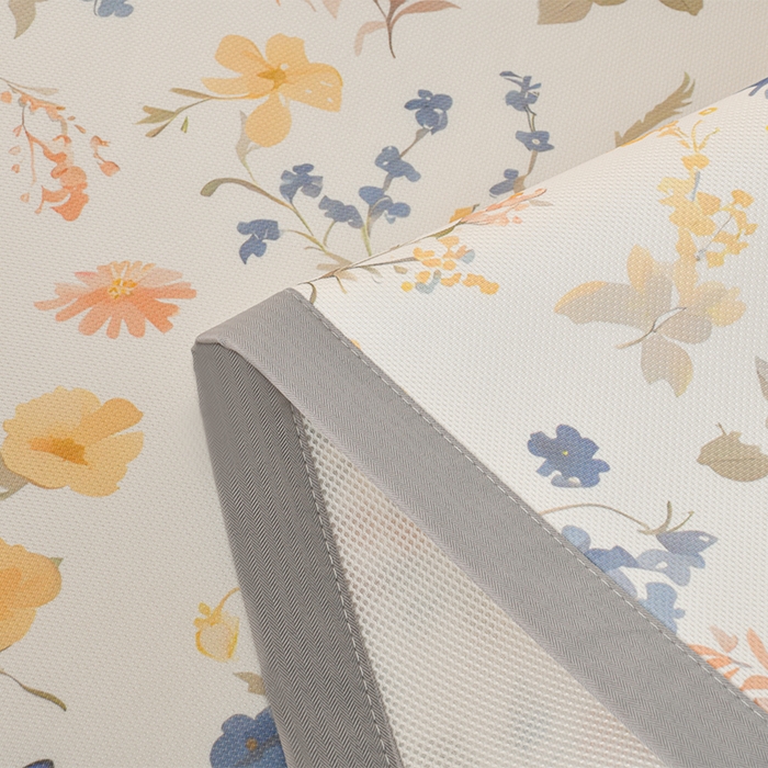 91家纺网 家纺一手货源 找家纺 简一 2025新款A类碳光印花数码冰丝凉席系列-床单款 秋日细雨