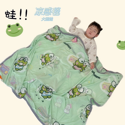 91家纺网 家纺一手货源 找家纺 （总）兜米家居 2025新款三丽鸥夏季新品凉感毯盖毯