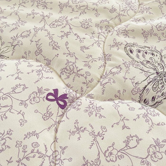 91家纺网 家纺一手货源 找家纺 （总）易博 2025新款100% 棉花小清新双层纱新疆棉夏被夏凉被空调被棉花被（带买家秀）