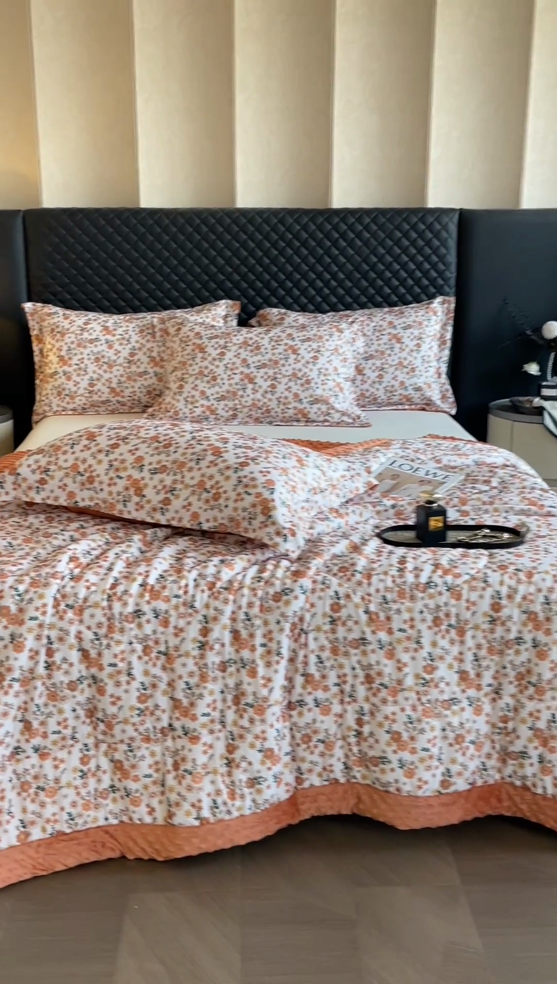 91家纺网 家纺一手货源 找家纺 宝士康家纺 2025新款10A抗菌双层纱豆豆绒夏被 小雏菊