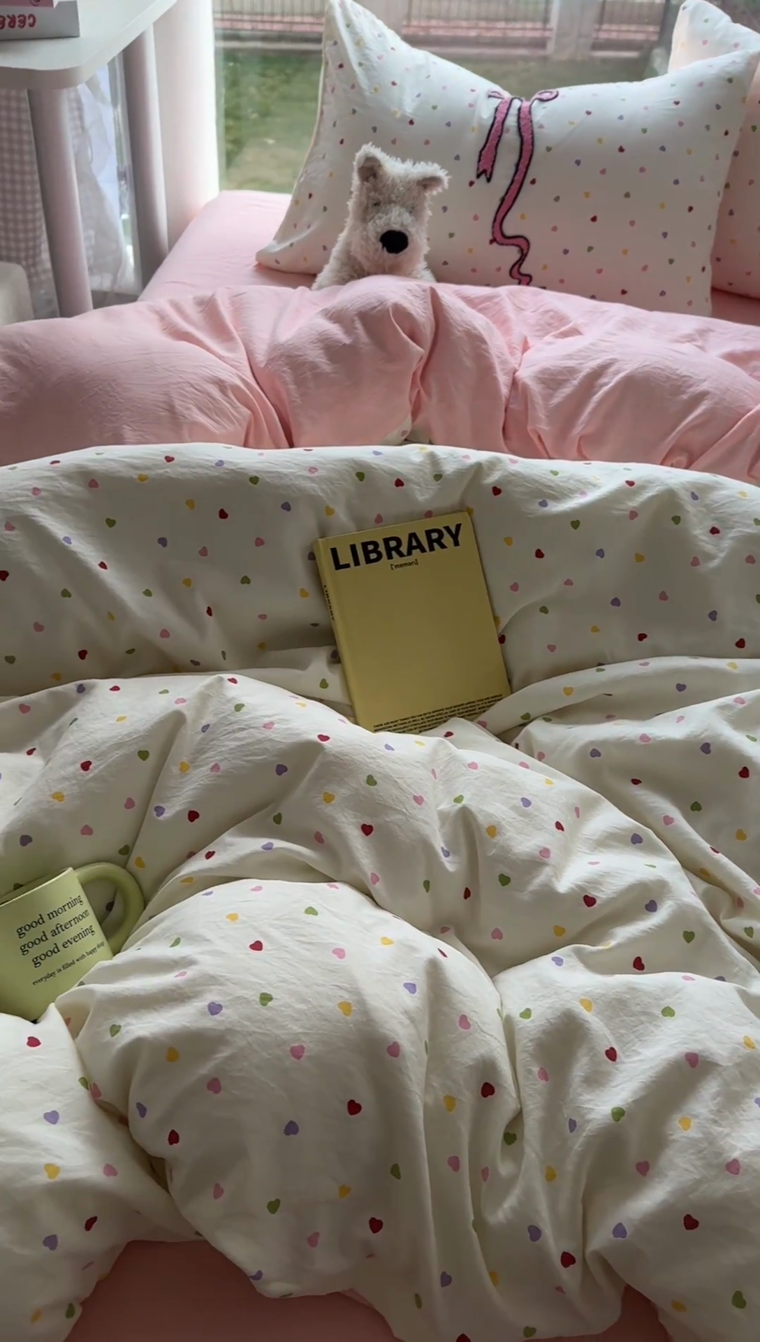 91家纺网 家纺一手货源 找家纺 耀达家居 2025新款A类水洗棉毛巾绣四件套 甜心猫咪