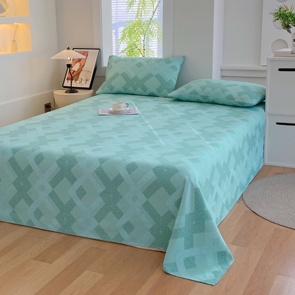 91家纺网 家纺一手货源 找家纺 （总）爱彼家纺 2025新款古艺原棉老粗布床单凉席-系列一