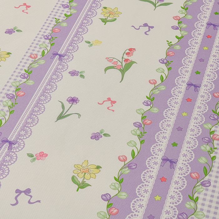 91家纺网 家纺一手货源 找家纺 简一 2025新款A类碳光印花数码冰丝凉席系列-床单款 紫色梦境