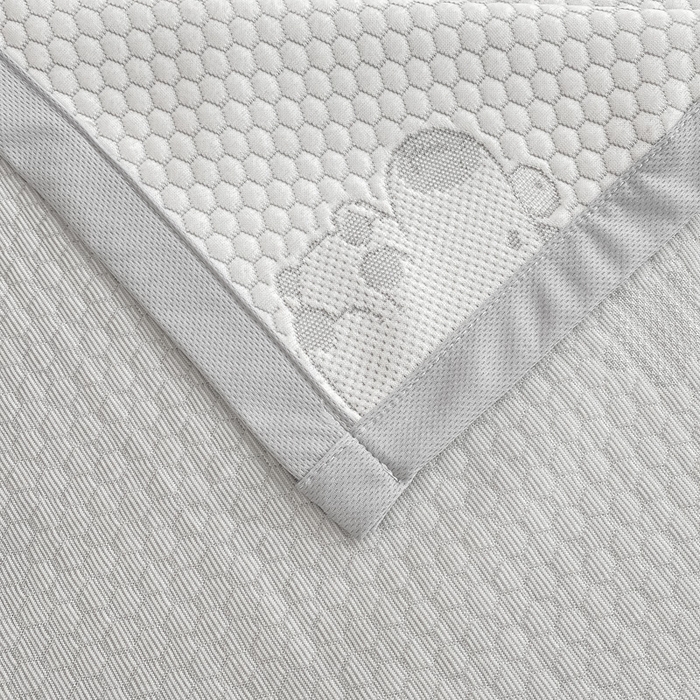 91家纺网 家纺一手货源 找家纺 春寻家纺 2025新款冰豆豆冰丝凉席-卡皮巴拉系列 床单款-卡皮巴拉-灰