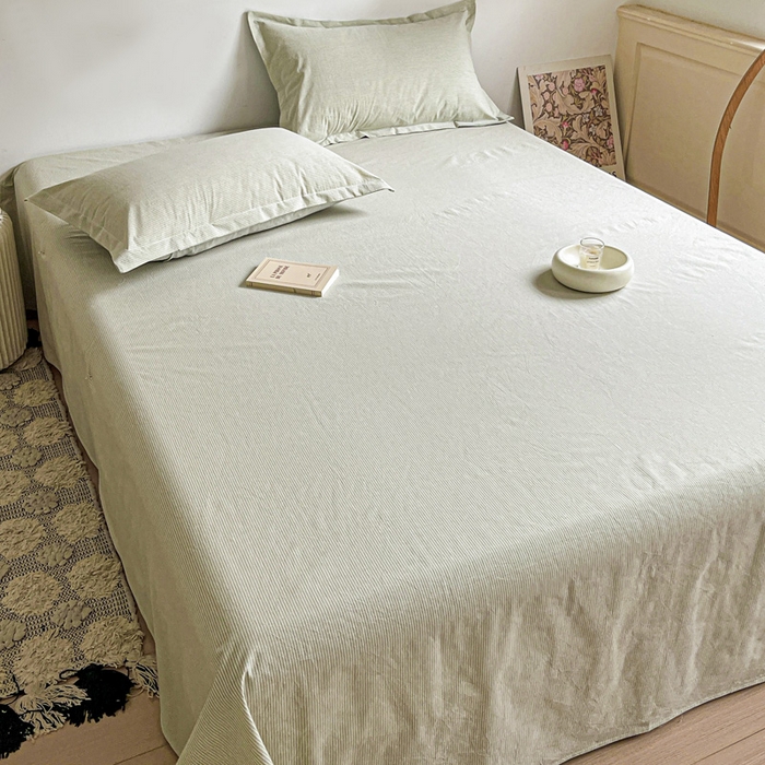 91家纺网 家纺一手货源 找家纺 （总）久云居 2025新款亲肤舒适全棉色织防水床单