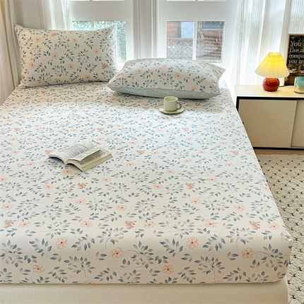 91家纺网 家纺一手货源 找家纺 （总）宝士康家纺 2025新款10A抗菌全棉印花床笠