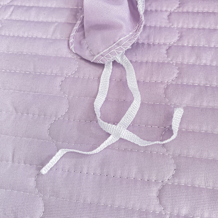 91家纺网 家纺一手货源 找家纺 2025新款针织双层纱夏被床盖四件套单夏被单床盖单品 月半弯