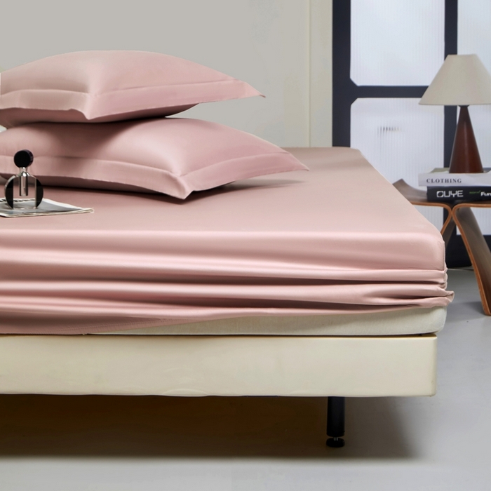 91家纺网 家纺一手货源 找家纺 秀色家纺 2024新品 A类100支双股长绒棉单品床笠 梦易-琳蕴储