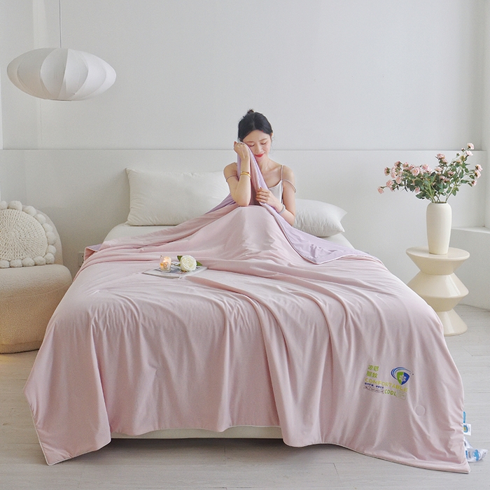 91家纺网 家纺一手货源 找家纺 （总）梦恬佳 2025新款凉感驱蚊夏凉被