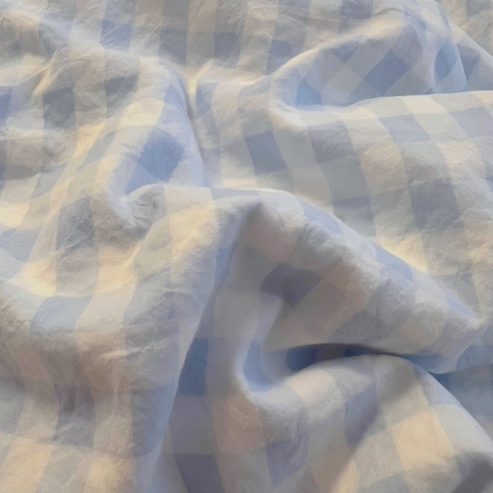 91家纺网 家纺一手货源 找家纺 2025新款专版高克重超萌卡通格子双拼毛巾绣软糯糯水洗棉四件套（场景二） 冰淇淋kt