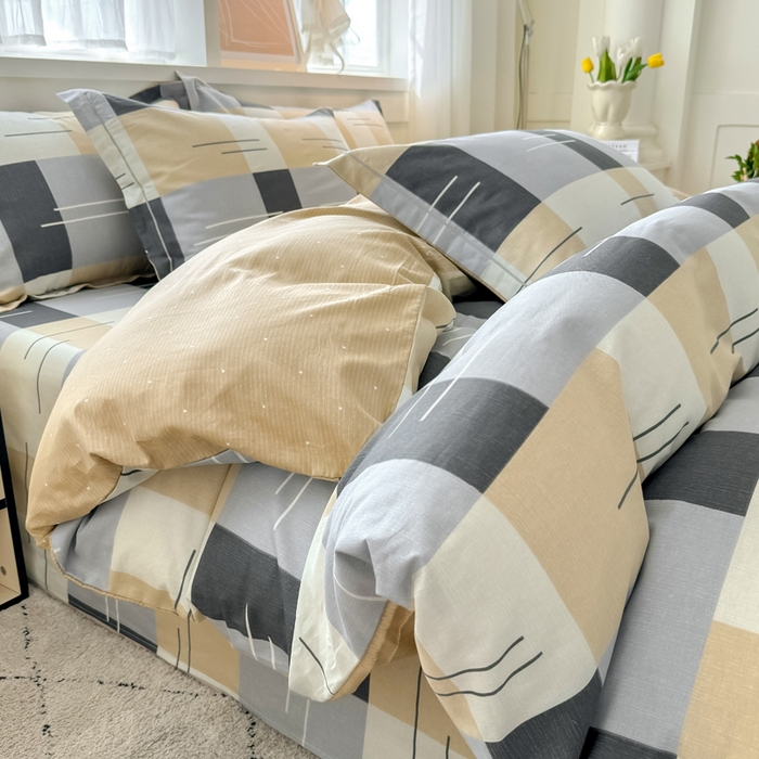 91家纺网 家纺一手货源 找家纺 红粉佳人家纺 2025新款12868纯棉系列全棉单床单 洛迪