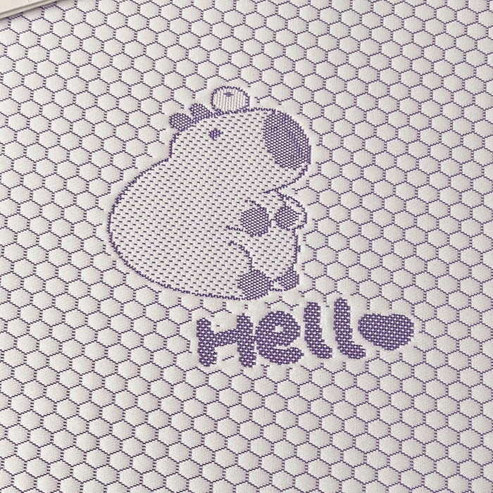 91家纺网 家纺一手货源 找家纺 2025新款A类冰豆豆提花凉席床盖 床盖款-卡皮巴拉-薰衣草紫