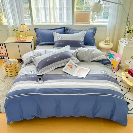 91家纺网 家纺一手货源 找家纺 （总）红粉佳人家纺 2025新款12868纯棉系列全棉四件套