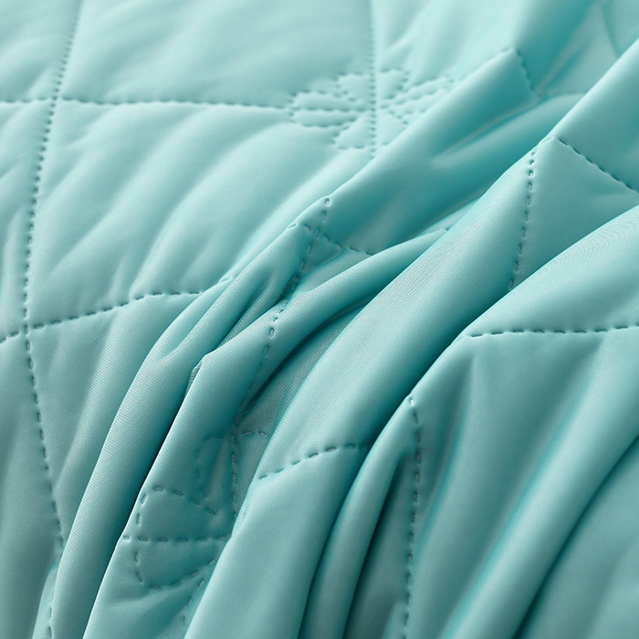 91家纺网 家纺一手货源 找家纺 眠多宝 2025新款冰激凌凉感丝纯色夏被被子被芯（跨境电商） 薄荷绿