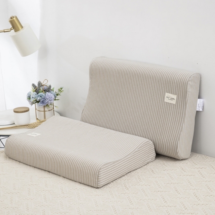 91家纺网 家纺一手货源 找家纺 大黄蜂家居家纺 2025新款全棉水洗棉乳胶枕套 素麻条