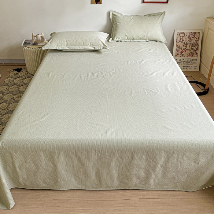 91家纺网 家纺一手货源 找家纺 （总）久云居 2025新款亲肤舒适全棉色织防水床单