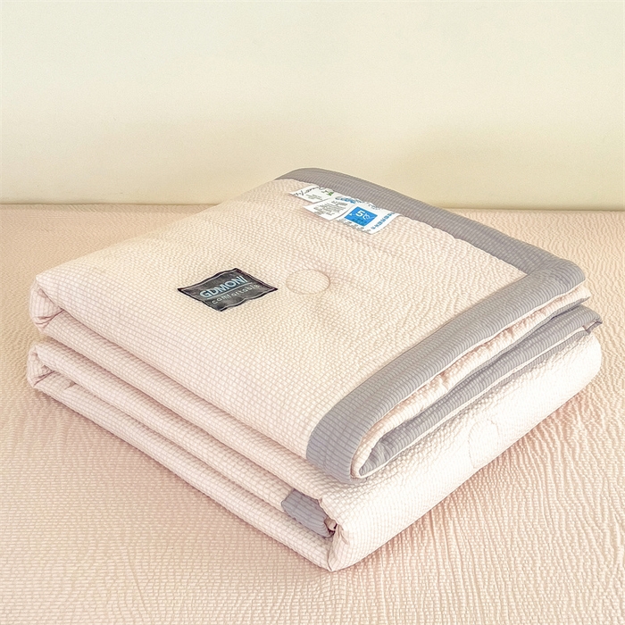 91家纺网 家纺一手货源 找家纺 （总）宝士康家纺 2025新款10A抗菌泡泡棉大豆夏被 被子被芯