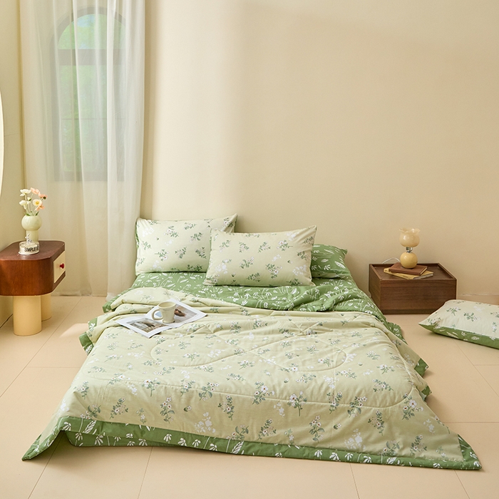 91家纺网 家纺一手货源 找家纺 （总）宝士康家纺 2025新款10A抗菌全棉夏被 被子被芯