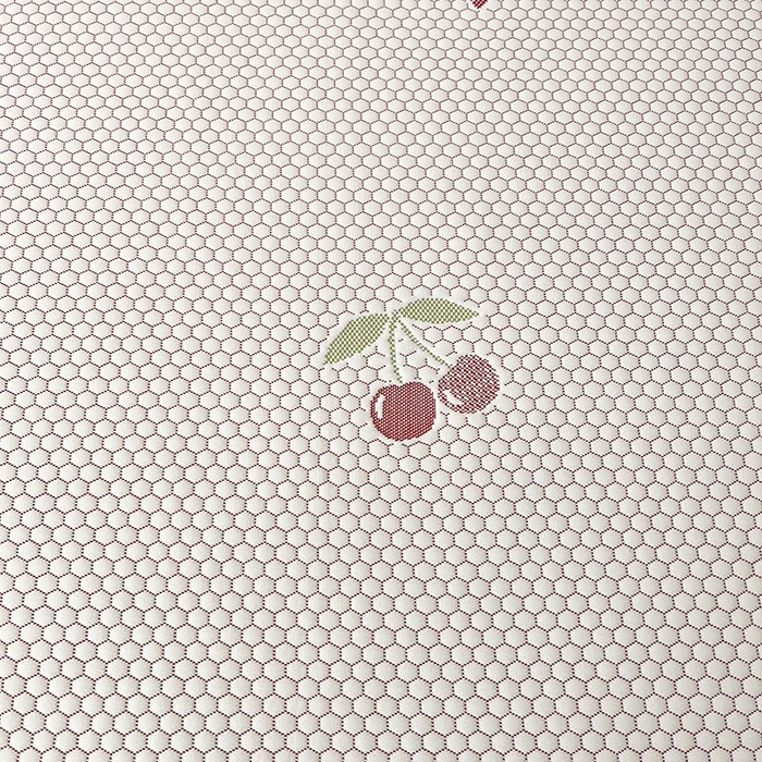 91家纺网 家纺一手货源 找家纺 2025新款A类冰豆豆提花凉席床盖 床盖款-樱桃-豆沙