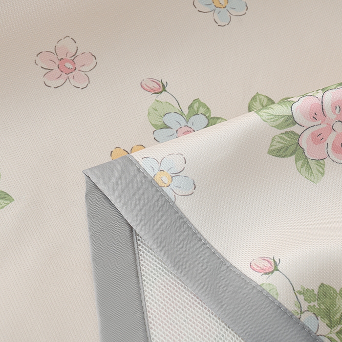 91家纺网 家纺一手货源 找家纺 简一 2025新款A类碳光印花数码冰丝凉席系列-床单款 满园春色