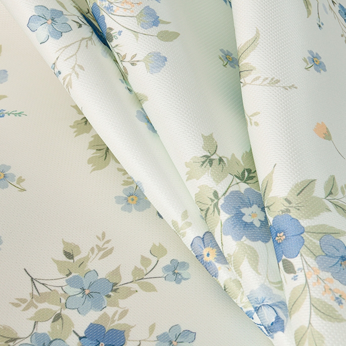 91家纺网 家纺一手货源 找家纺 简一 2025新款A类碳光印花数码冰丝凉席系列-床单款 浪漫花影