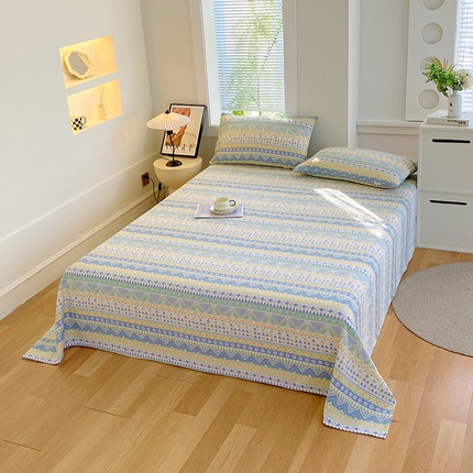 爱彼家纺 2025新款古艺原棉老粗布床单凉席-系列一 雅兰特