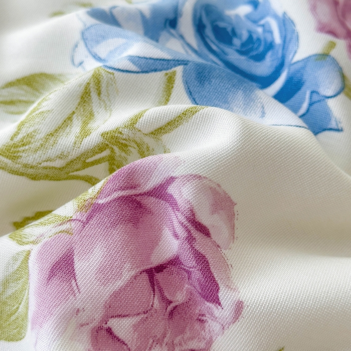 91家纺网 家纺一手货源 找家纺 宝士康家纺 2025新款10A抗菌针织夏被 亲密花语