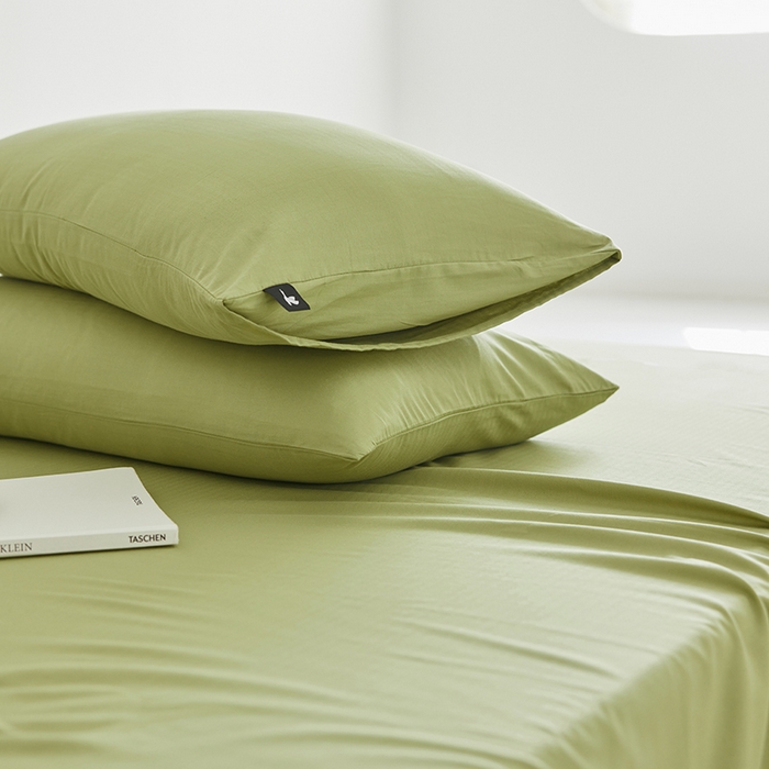 91家纺网 家纺一手货源 找家纺 （总）风向标家纺 2025新款A类40S全棉糯感大雁纹提花单品枕套