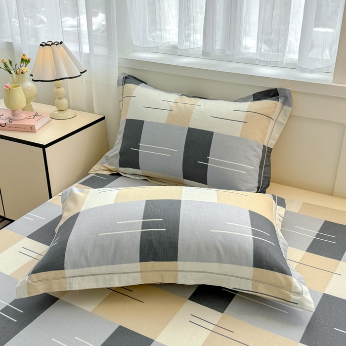 91家纺网 家纺一手货源 找家纺 红粉佳人家纺 2025新款12868纯棉系列全棉单床单 洛迪