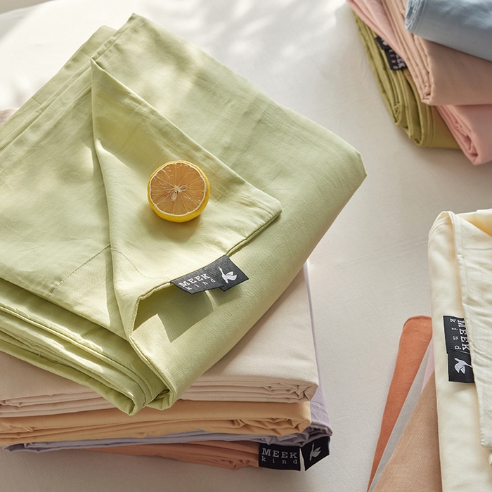 91家纺网 家纺一手货源 找家纺 2025新款A类40S全棉糯感大雁纹提花单品被套 可可灰