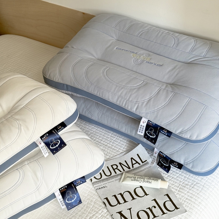 91家纺网 家纺一手货源 找家纺 （总）伟邦枕芯 2025新款0压深睡决明子枕头枕芯