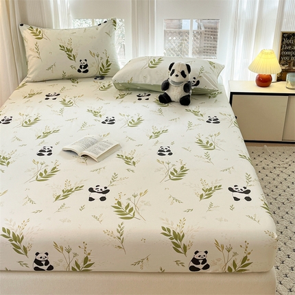 91家纺网 家纺一手货源 找家纺 （总）宝士康家纺 2025新款10A抗菌全棉印花床笠