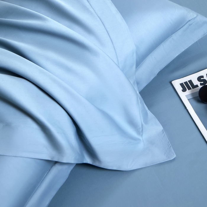 91家纺网 家纺一手货源 找家纺 秀色家纺 2024新品 A类100支双股长绒棉单品床笠 梦易-郁兰